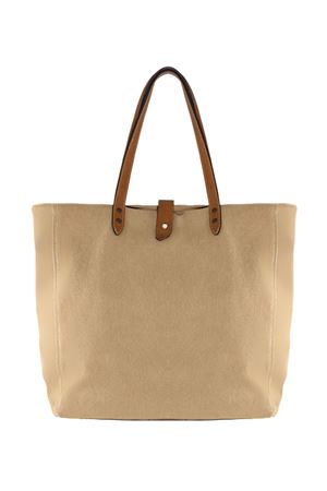 Borsa in cotone beige AFAR | NIGELLASAGE