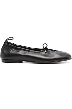 Black calf leather Rosalind ballet flats ALOHAS | S10030304