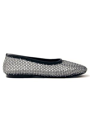 Ballerine Lorain in mesh nero ALOHAS | S10078301