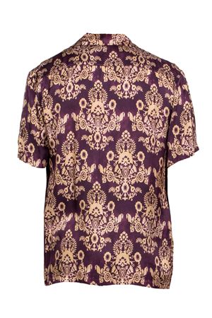 Camicia in viscosa a fantasia barocco AMARANTO | B6D0006BAROQUE