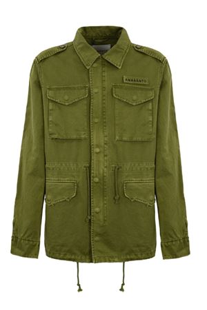 Giacca in cotone verde AMARANTO | B6D0049VERDE