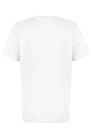 T-shirt in cotone bianco AMARANTO | B6D0055BIANCO