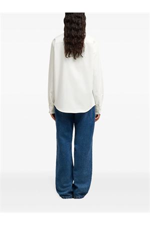 Camicia in cotone bianco AMI | BFUSH063CO0031168