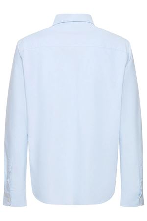 Camicia in cotone celeste AMI | BFUSH063.CO0031450