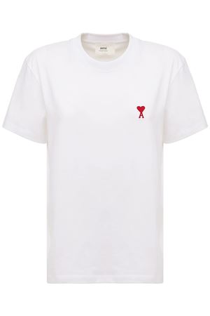 T-shirt in cotone biologico bianco AMI | BFUTS035.724100