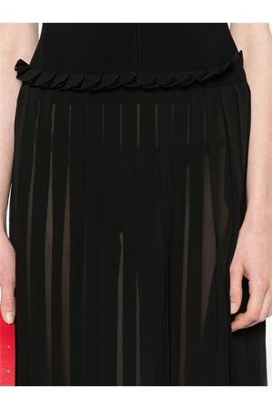 Black midi dress AMI | FDR353WV0045045