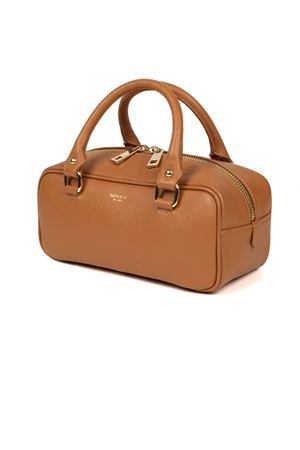 Bauletto Fabiola in pelle marrone AVENUE67 | FABIOLA009