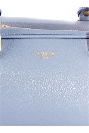 Bauletto Fabiola in pelle azzurra AVENUE67 | FABIOLA038