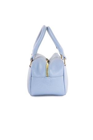 Bauletto Fabiola in pelle azzurra AVENUE67 | FABIOLA038