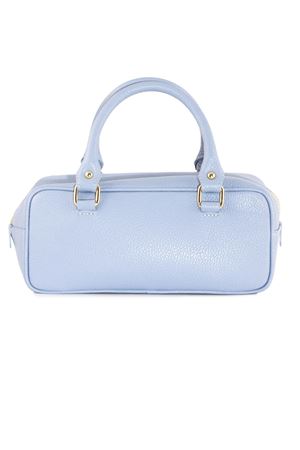 Bauletto Fabiola in pelle azzurra AVENUE67 | FABIOLA038