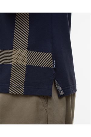 Blaine Oversized Tartan polo shirt BARBOUR | MML1117NY94