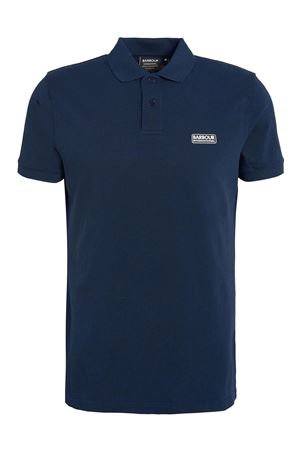 Blue cotton polo shirt BARBOUR | MML1318NY39