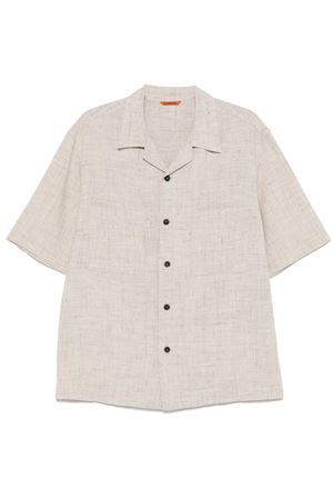 Camicia Solana Gresto in viscosa beige chiaro BARENA | CAU50734150UNI