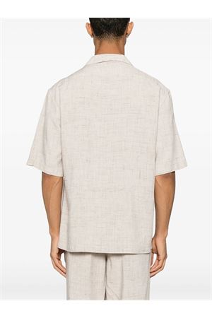 Camicia Solana Gresto in viscosa beige chiaro BARENA | CAU50734150UNI