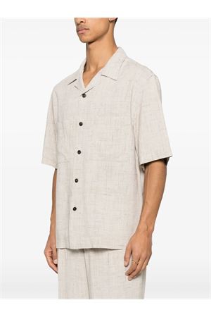 Camicia Solana Gresto in viscosa beige chiaro BARENA | CAU50734150UNI