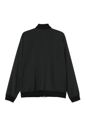 Bomber Tropical in lana vergine grigio scuro BARENA | CSU50510478580