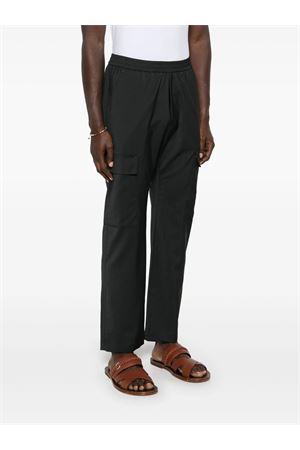 Pantaloni sportivi in lana vergine grigio BARENA | PAU50920478580