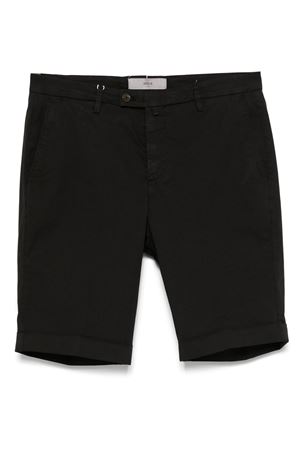 Shorts in gabardine nero BRIGLIA | BG10832512700010