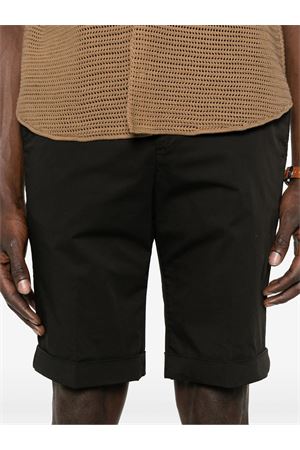 Shorts in gabardine nero BRIGLIA | BG10832512700010
