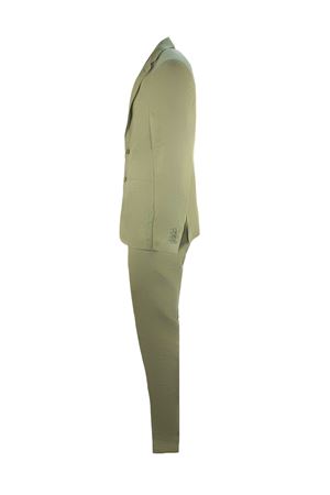 Abito in lino verde CANALI | AE055391922591801