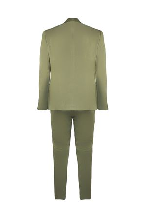Abito in lino verde CANALI | AE055391922591801