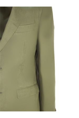 Abito in lino verde CANALI | AE055391922591801