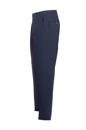 Pantalone con pinces in lana blu CANALI | AR05002U3202302