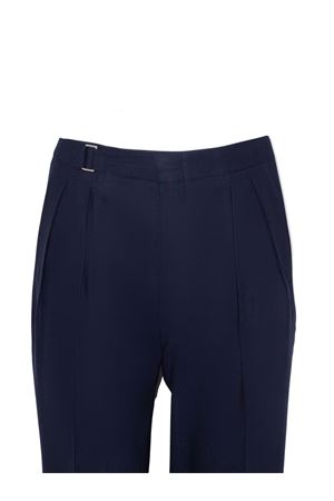 Pantalone con pinces in lana blu CANALI | AR05002U3202302