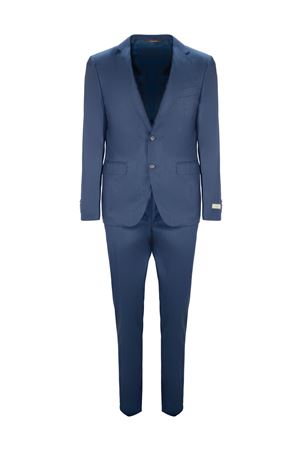Abito in misto cotone blu CANALI | AT005532547853302
