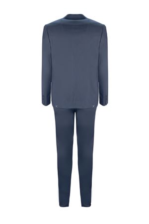 Abito in misto cotone blu CANALI | AT005532547853302