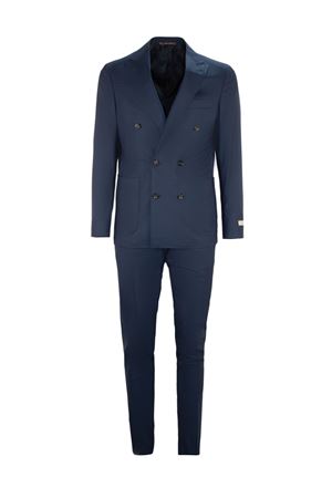 Abito in lana blu CANALI | AV043381922591301