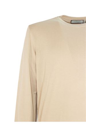 Maglia in cotone beige CANALI | MK00145C0012714