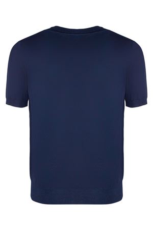 Maglia in cotone blu CANALI | MK00145C0719300