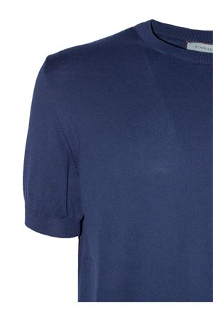 Maglia in cotone blu CANALI | MK00145C0719300
