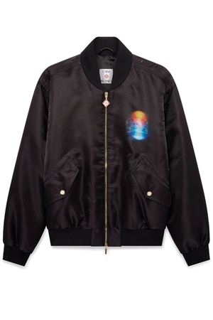 Bomber in organza sfumata CASABLANCA | MS25OT16802.