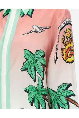 Camicia in pura seta multicolore CASABLANCA | UWS25SH02102.