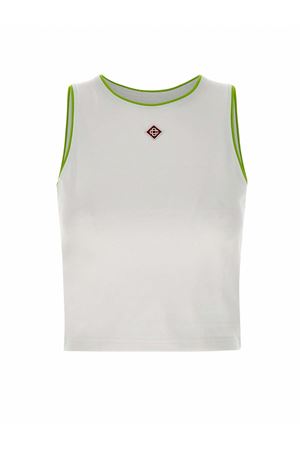 Pima cotton baby tank top CASABLANCA | WS25JTS01102.