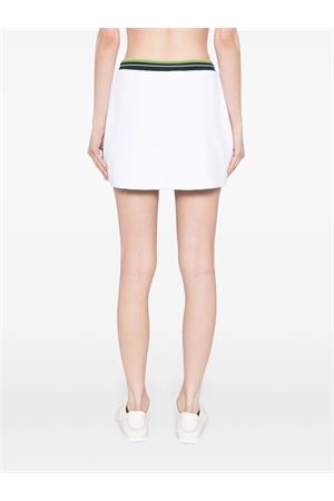 White velour tennis skirt CASABLANCA | WS25SK14401.