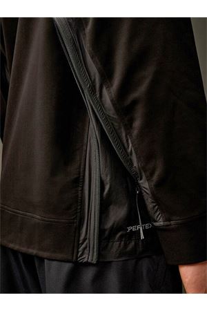 Felpa full zip in fleece stretch di cotone C.P.COMPANY | 18CLSS012A006452M999