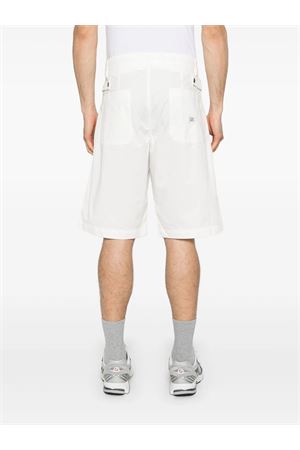 White cotton Bermuda shorts C.P.COMPANY | 18CMBE277A110340O103