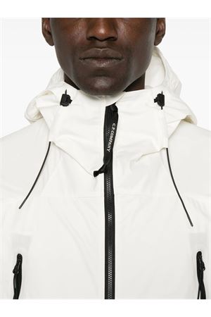 White Pro-Tek Hooded Jacket C.P.COMPANY | 18CMOW006A110264A103