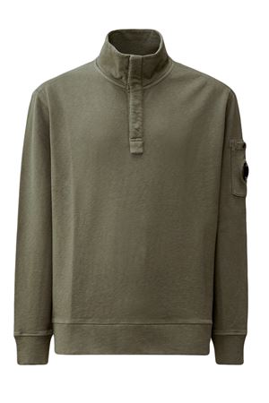 Felpa in fleece di cotone Malfilè C.P.COMPANY | 18CMSS267A110337O669