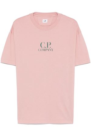 Maglietta jersey con logo C.P.COMPANY | 18CMTS141A005100W520