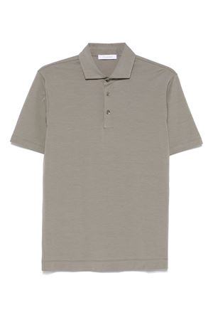 Polo in jersey verde salvia CRUCIANI | UC51T01TE01ZPO026