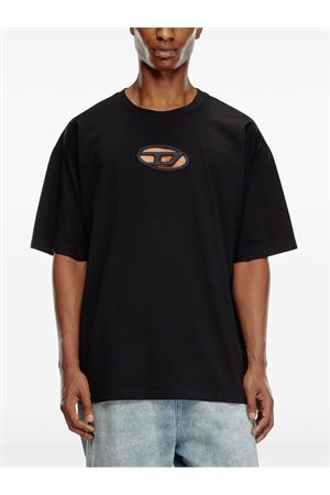 Cut-Out Organic Cotton T-Shirt DIESEL | A151800NIAX9XX