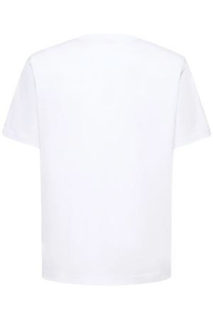 Maglietta girocollo in cotone organico bianco DIESEL | A163970GRAI100