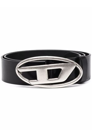 Cintura 1DR in pelle nero DIESEL | X08516PR666T8013