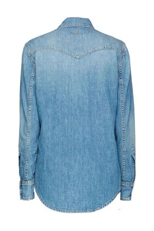 Regular-fit shirt in denim DONDUP | DC406DF0272DLA2800