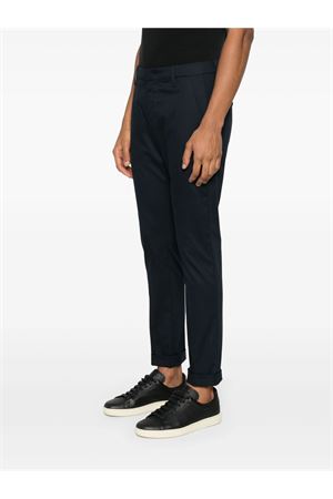 Pantaloni Gaubert in cotone blu navy DONDUP | UP235CS0183U890