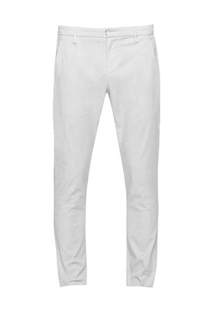 White Cotton Gaubert Trousers DONDUP | UP235GS0096UPTD000